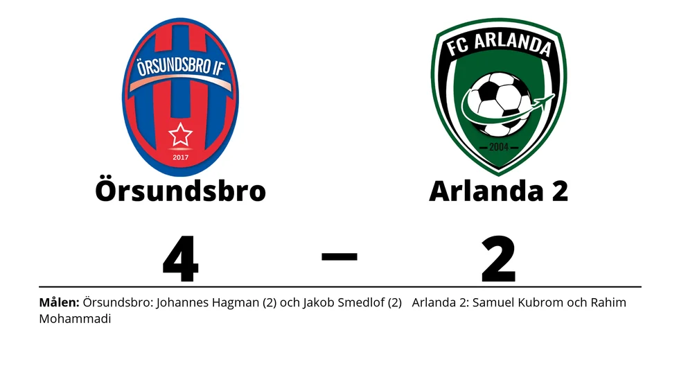 Örsundsbro IF vann mot FC Arlanda 2