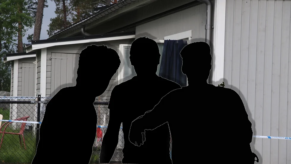 Nu döms de tre killarna för Lindbackendådet. 