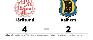 Fårösund vann - efter Jonatan Öhlins hattrick