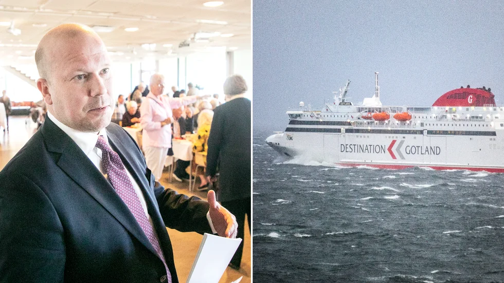 Marcus Risberg, vd på Destination Gotland.