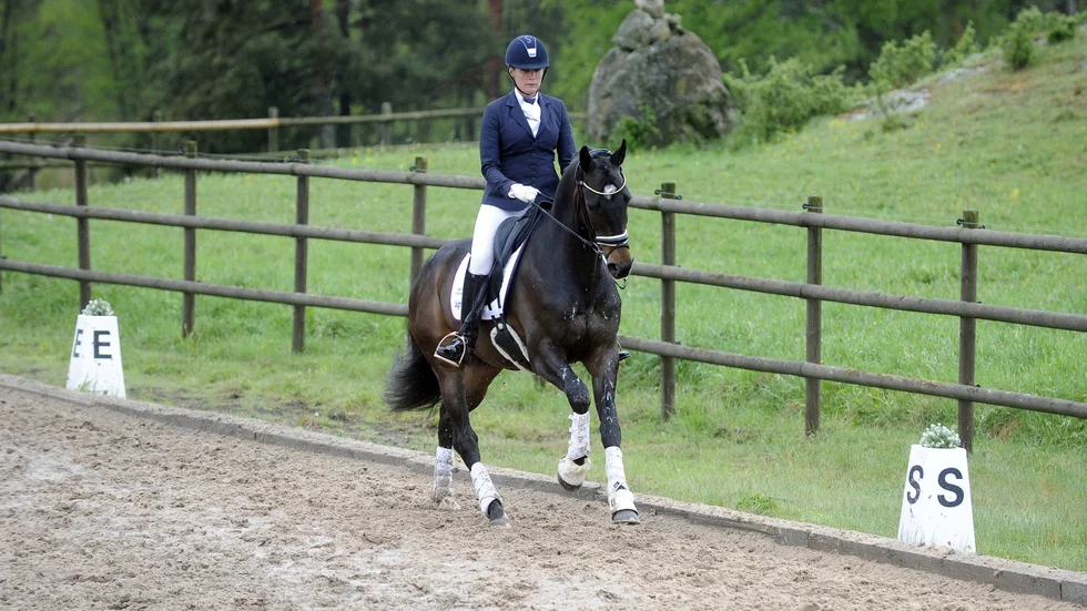 Emelie Brolin hade en riktigt lyckad helg igen med sin Ozzy.