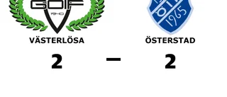 Västerlösa kryssade mot Österstad