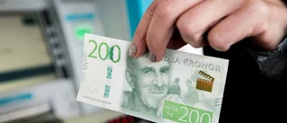 Hon tog ut den första 200-hundringen