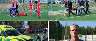 Knockades medvetslös under matchen och fick en hjärnblödning – minns ingenting: "En chock att vakna upp i ambulansen"