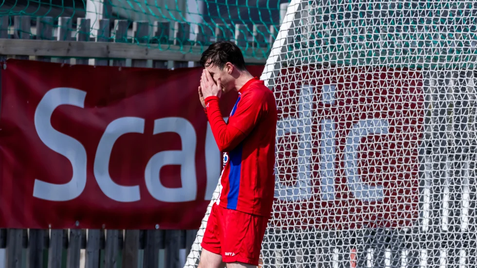 Adam Johnson blev mållös i serieavslutningen mot SKellefteå FF på bortaplan.