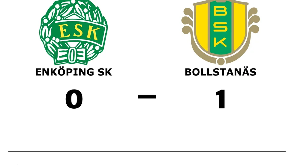 Enköpings SK FK förlorade mot Bollstanäs SK