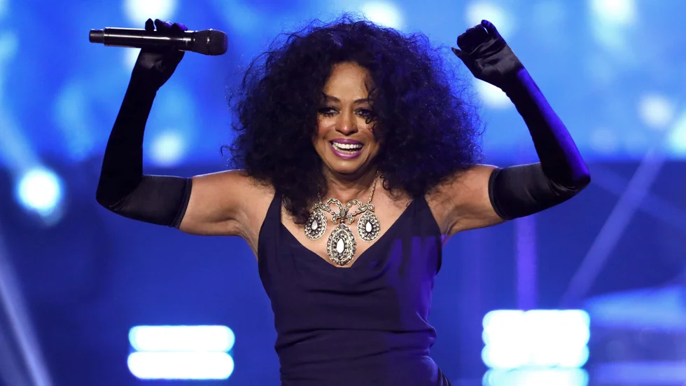 Diana Ross sjunger filmduett med rockbandet Tame Impala. Arkivbild.