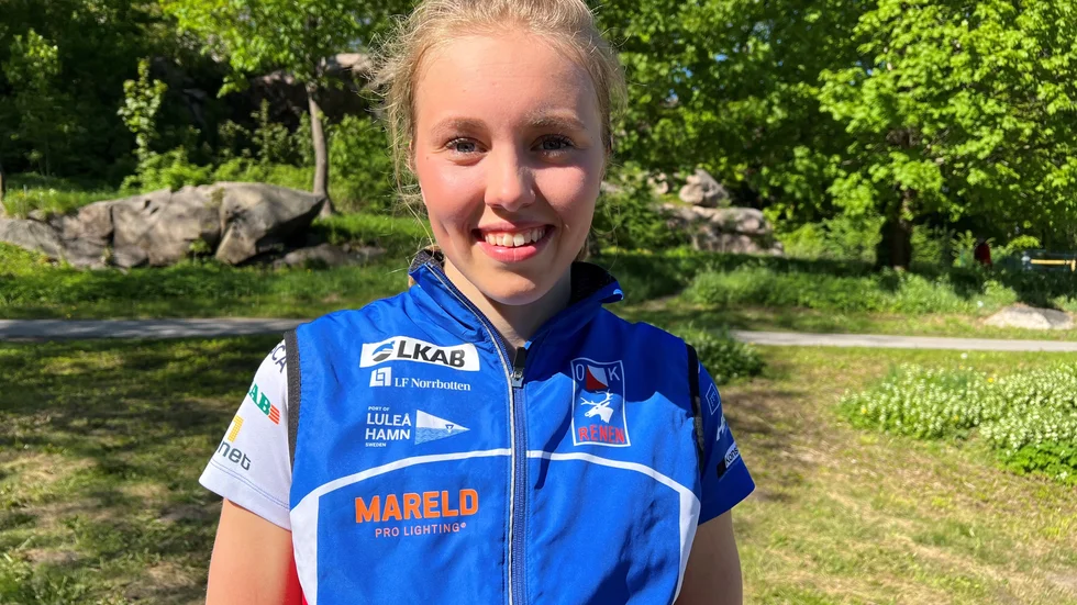 Hanna Lundberg är tillbaka efter sin elaka tåledskada. 