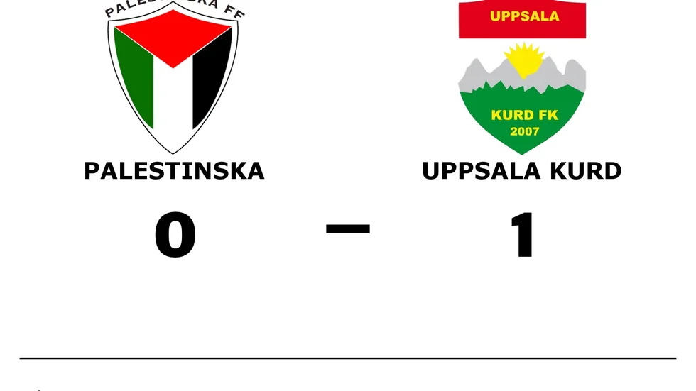 Palestinska FF förlorade mot Uppsala-Kurd FK