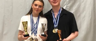 Succé i första internationella mästerskapet - Enadansarna nordiska juniormästare
