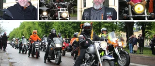 Bikers från hela landet stod upp mot våld: "För mig känns det väldigt viktigt att vara här"