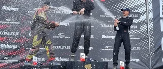 Brandmannen i Boden rycker åt sig stor ledning i rallycrosserien