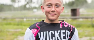Anton Isaksson, 12, blev fyra på EM