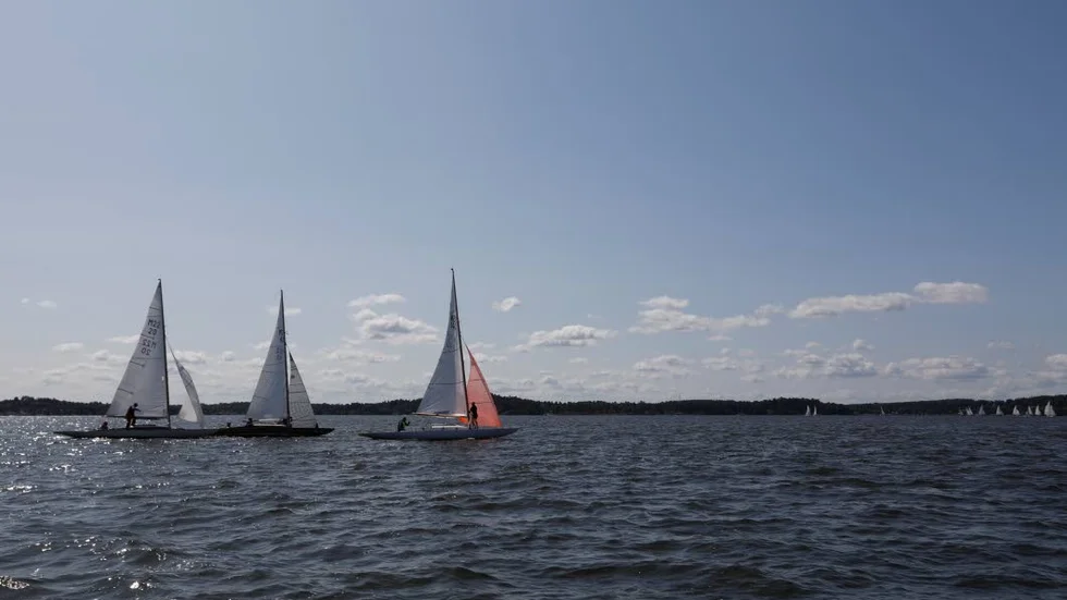 Segelbåtar krockade med varandra utanför Västervik. Bilden är en genrebild.
