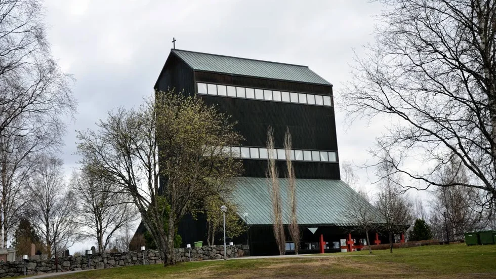 Kyrkan i Haparanda.