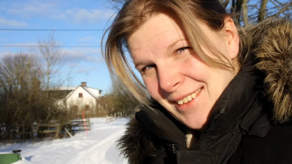 Grundaren till träningscentret, Liza Vikström.