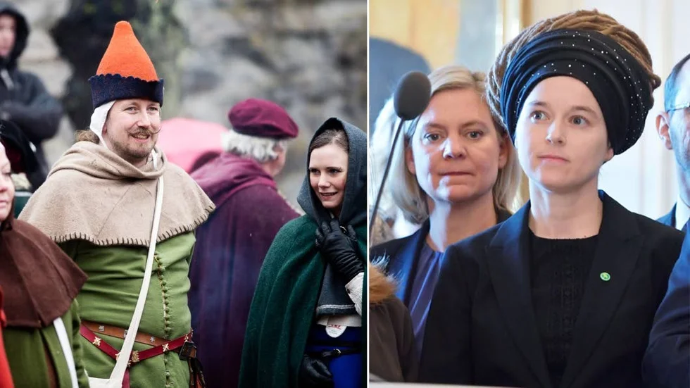 Medeltidsveckans Björn Sundberg och den nya kulturministern gick i samma gymnasieskola.