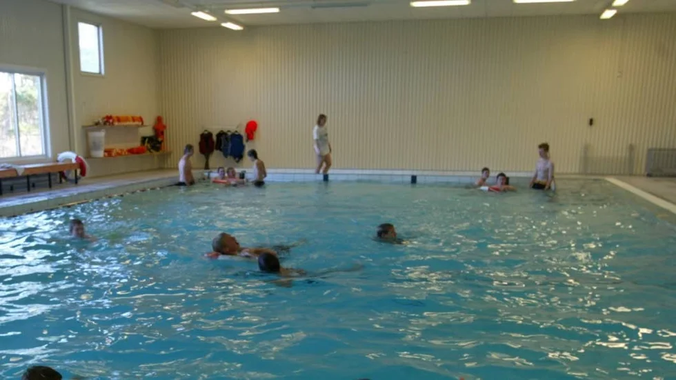 Kustparksbadet i Fårösund.