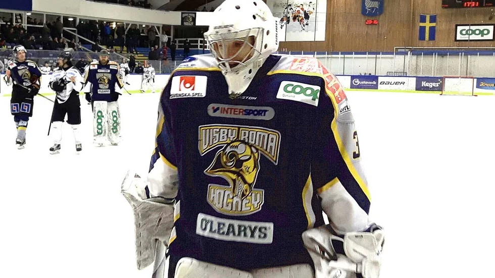 SKADEPROBLEM. Sammy Gustafsson stod över gårdagens träning. Visby Roma håller tummarna för att han är tillbaka till fredagens match mot Vimmerby. Smålännngarna är trea i Allettan södra.