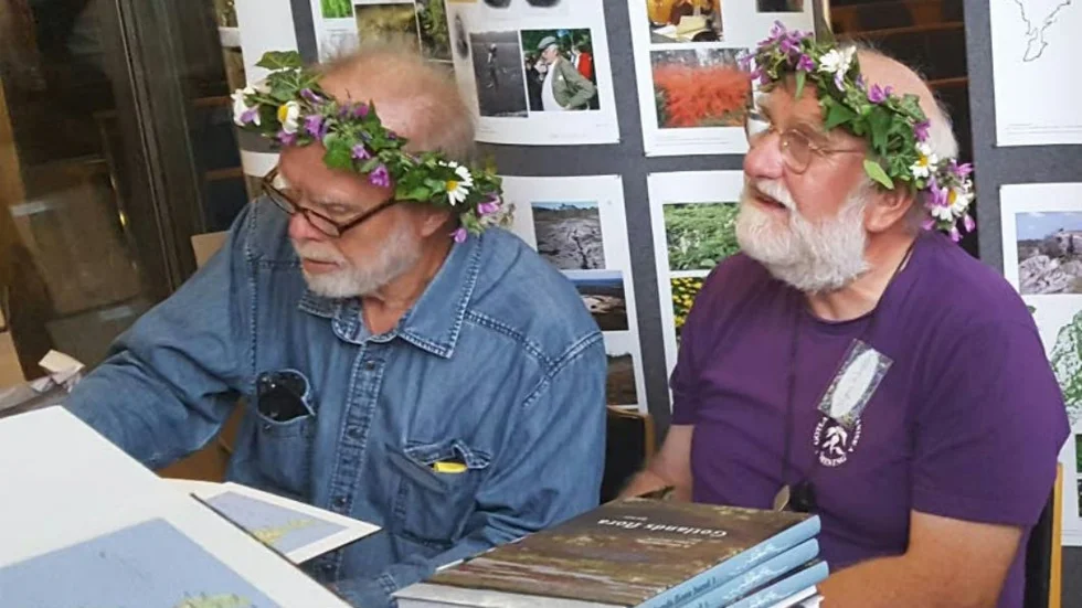 PRISAS. Bo Göran Johansson och Jörgen Petersson, Gotlands botaniska förening, har tilldelats Guldluppen för boken "Gotlands flora".