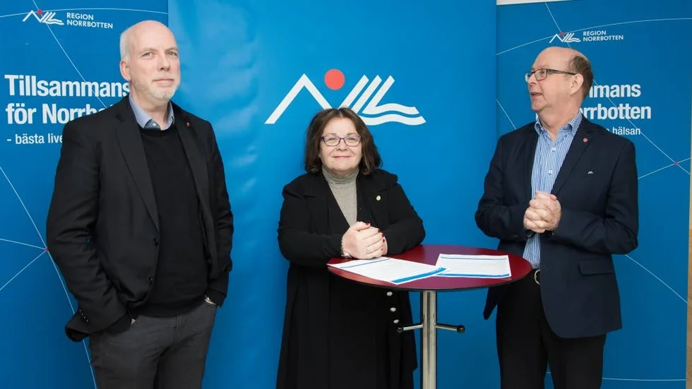 Bra för folkhälsan. Gratis vaccin mot pneumokocker erbjuds norrbottningar som är 65 år och äldre samt vissa riskgrupper. Det väntas regionstyrelsen fatta beslut om i nästa vecka berättar regionråden Anders Öberg (S), Agneta Granström (MP) och Glenn Berggård (V).
