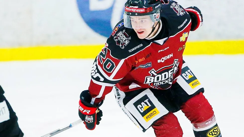 Hjälte. Tommy Wargh klev fram och sköt ett hattrick när Boden Hockey tog tre viktiga poäng.