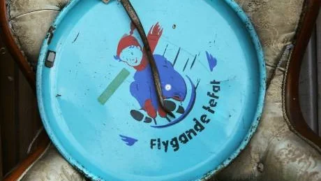 Ett ganska fräscht "flying saucer" kan vara ett fynd för någon.