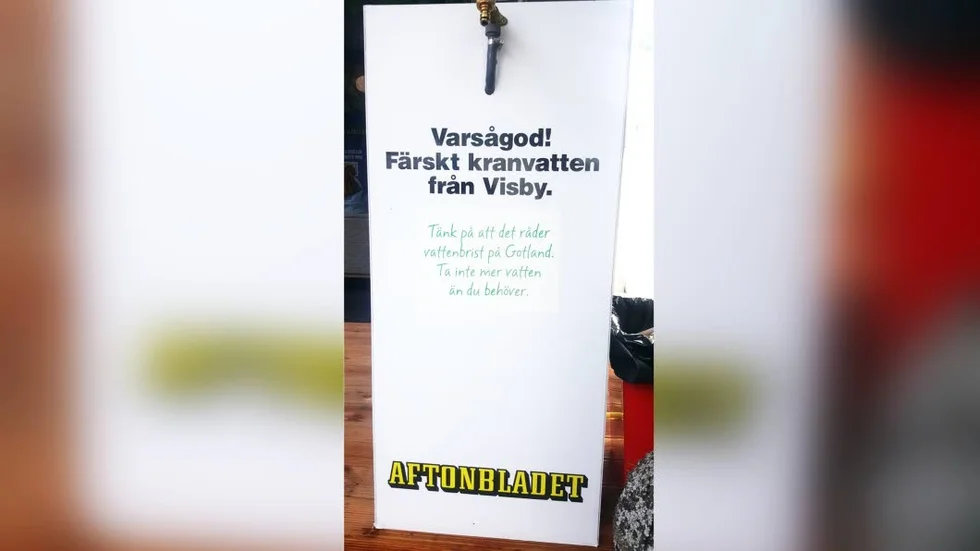Uppdatering. Aftonbladet har uppdaterat informationen vid sin vattenkran.