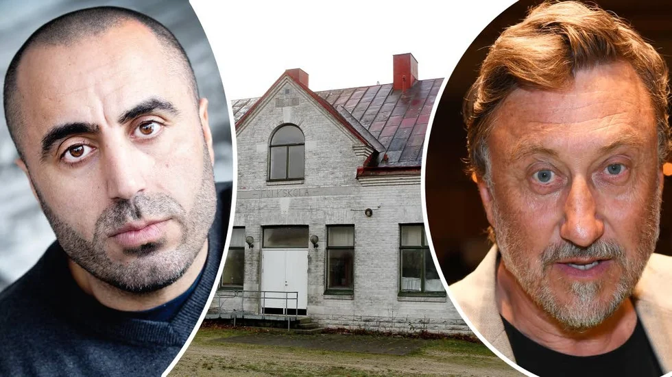Özz Nûjen och Janne Josefsson drog inte jämnt i intervjun.