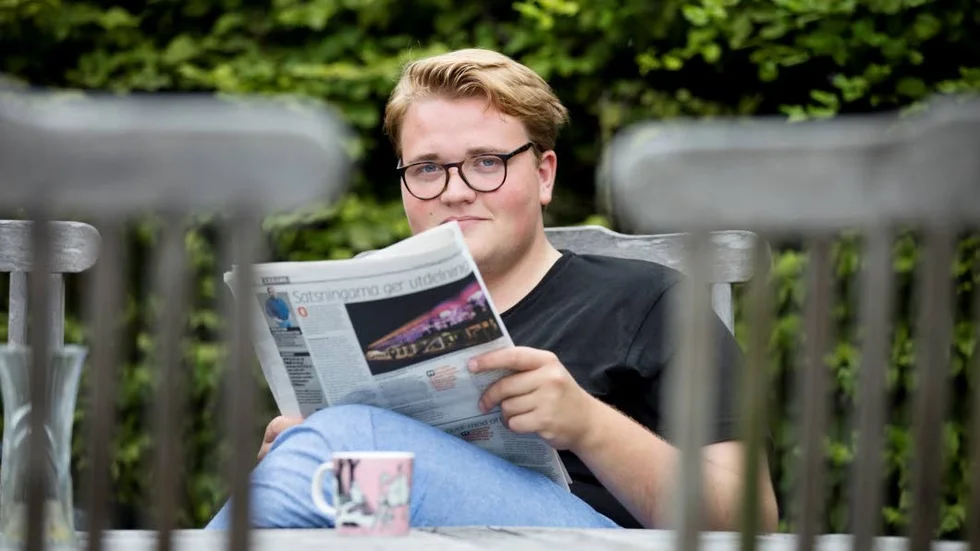 David Lindvall tycker att det har varit tufft men roligt att sitta i riksdagen.