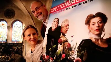 Väderberoende. Thomas Segerström och Maria Lindström, konstnärlig ledarduo för Romateatern.arkivFoto: Henrik Radhe