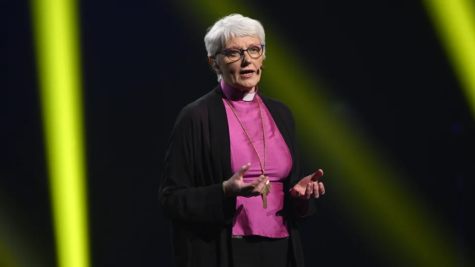 Svenska kyrkans ärkebiskop Antje Jackelén och andra kyrkoföreträdare vill tala om religiösa friskolor med skolministern. Arkivbild.