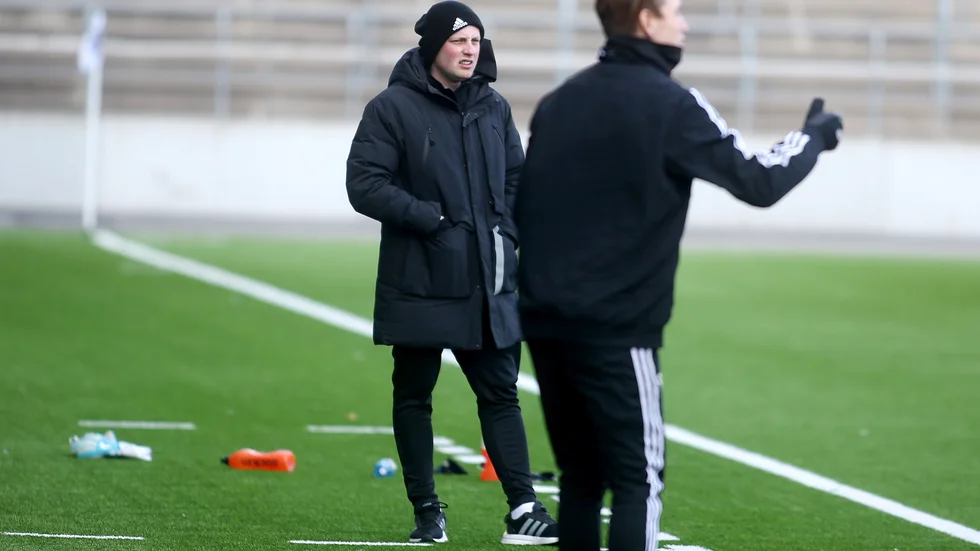 Fredrik Landén är delvis nöjd med starten.
