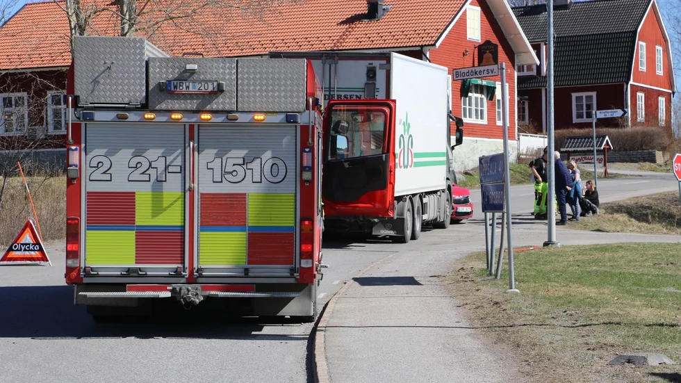 Krocken inträffade i Knutby under annandag påsk.