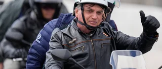 Bolsonaro sökte stöd bland mc-entusiaster