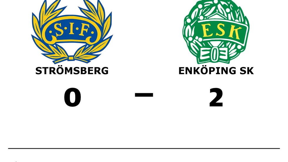 Strömsbergs IF förlorade mot Enköpings SK FK