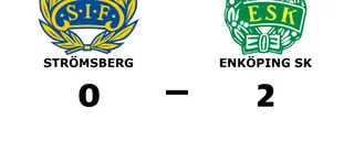 Patrick Lundemo och Alexander Persson Njie matchvinnare när Enköping SK vann