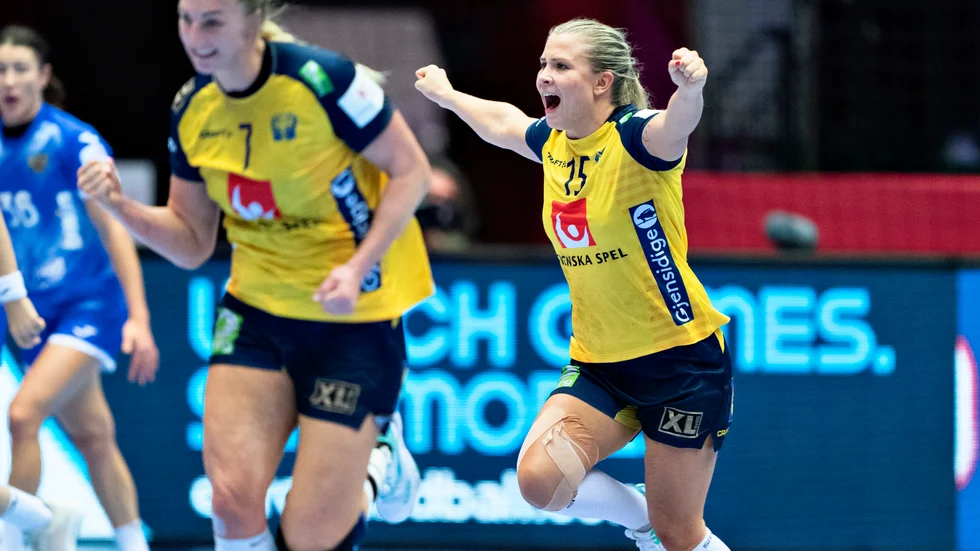 I oktober inleds EM-kvalet i handboll för Linn Blohm, Emma Rask och de andra svenska landslagsspelarna. Arkivbild.