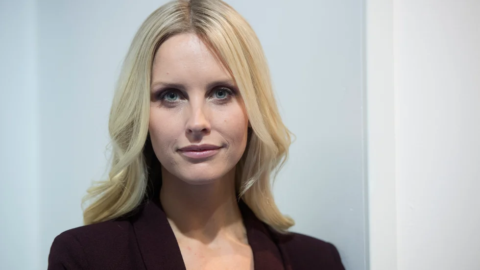 Deckarförfattaren Emelie Schepp har tilldelats ett ljudbokspris på Island. Arkivbild.