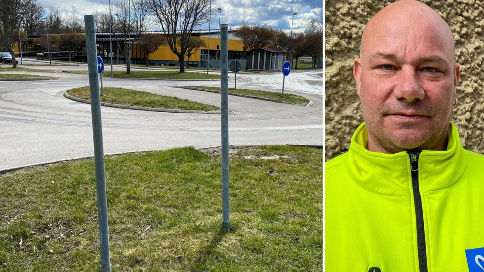 Patrik Johansson på Flens kommun är fundersam och besviken över de skyltstölder som ägt rum i Flen sista tiden. Bland annat skylten vid Hammarvallen är försvunnen.