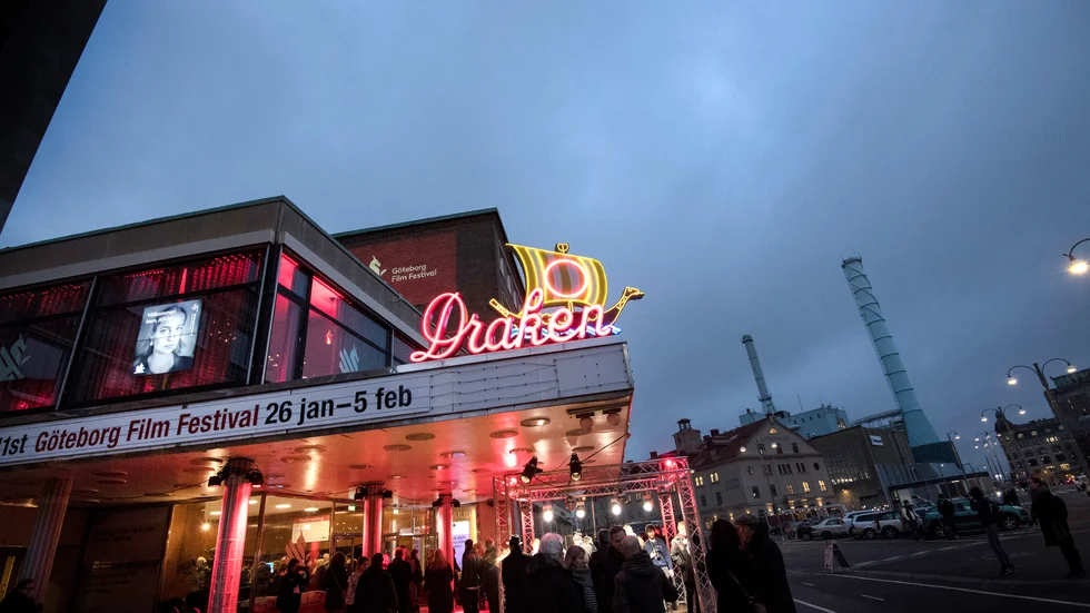Göteborgs filmfestival samlar in pengar till Ukraina. Arkivbild.