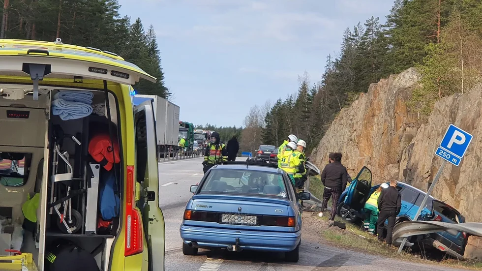 Olyckan inträffade på valborgsmässoaftons morgon. 