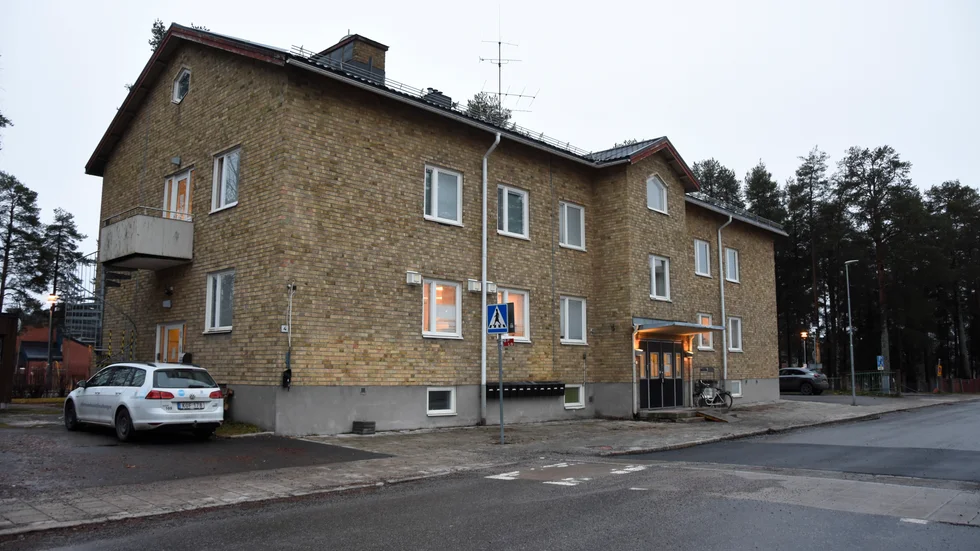 HVB-hemmet på Gymnasievägen på Bergviken i Luleå.