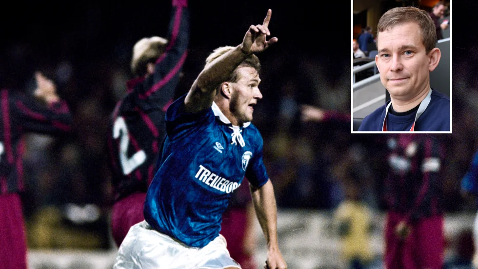 Erik Nivas förkärlek till Joakim Karlsson går inte att ta miste på. Han jämför den förre allsvenska spelaren och Malmbergetssonen med Edward Engmark i Åshöjdens BK.