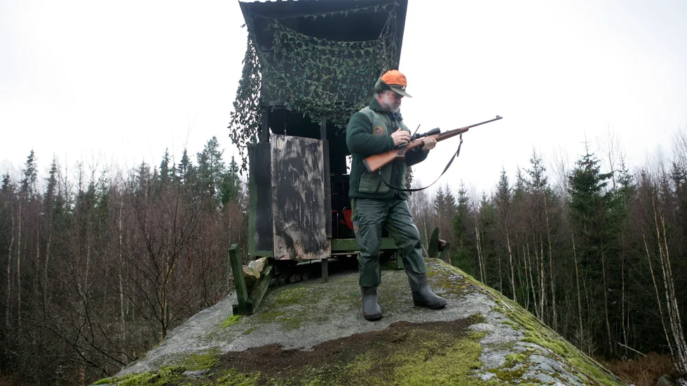 Det är inte jägarnas legala vapen som är problemet. 


