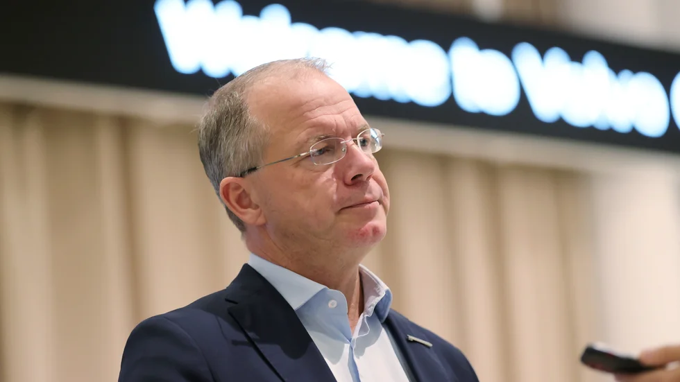 AB Volvos vd Martin Lundstedt intervjuas om delårsrapporten.