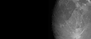 Ånga i atmosfären på Jupiters månar