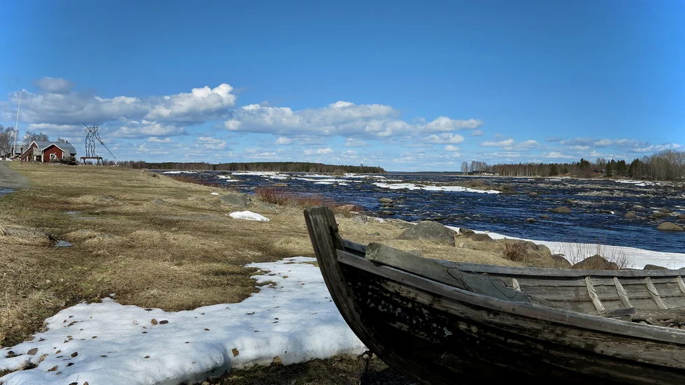 Kukkolaforsen i Tornedalen är ett populärt utflyktsmål i Norrbotten.