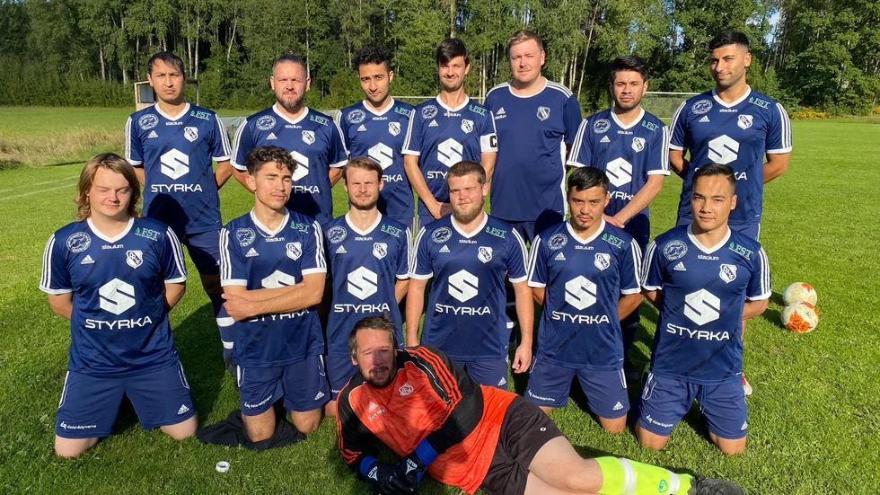 Östra Ryds mixade lag med svenskar och nyanlända spelar i Utvecklingsserien.