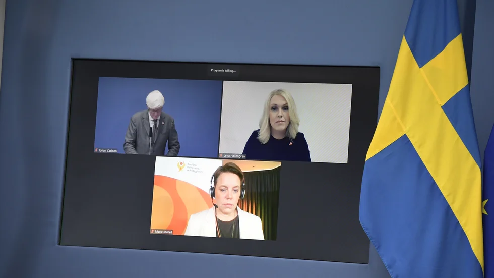 Socialminister Lena Hallengren berättar om en satsning för att få fler att vaccinera sig.